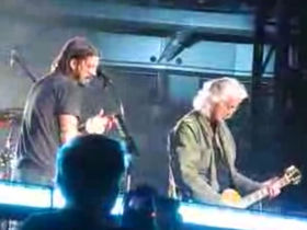 Foo Fighters Wembley show with Led Zeppelin coming to DVD